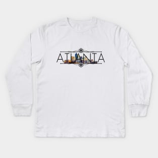 Atlanta Kids Long Sleeve T-Shirt